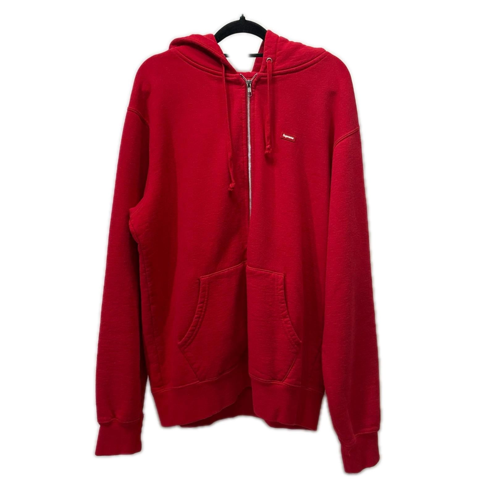 パーカー 19SS Small Box Zip Up Sweatshirt L