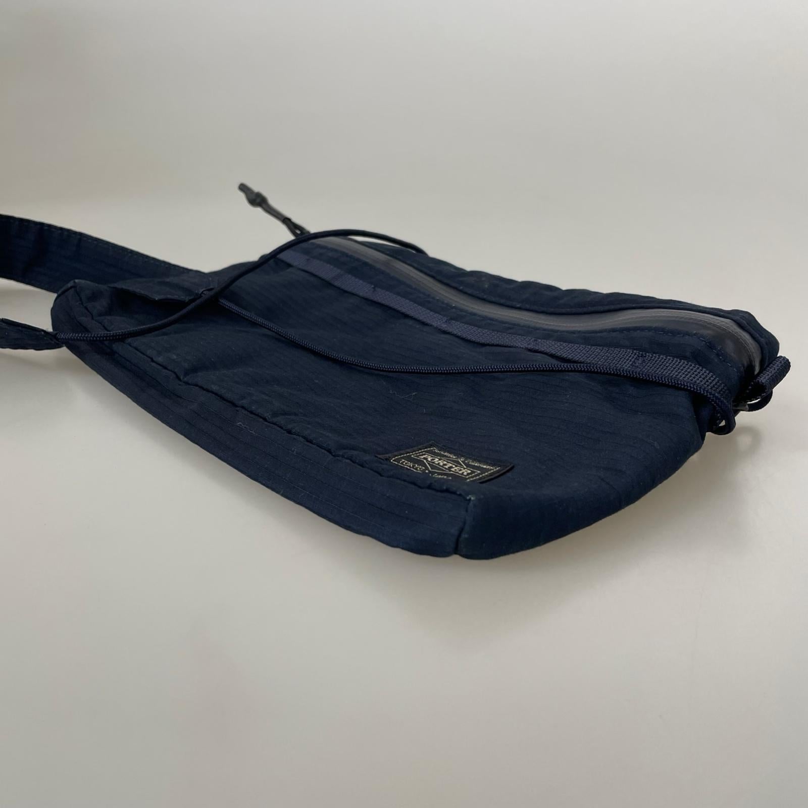 ショルダーバッグ BLUE BLUE リップストップ サコッシュ ネイビー