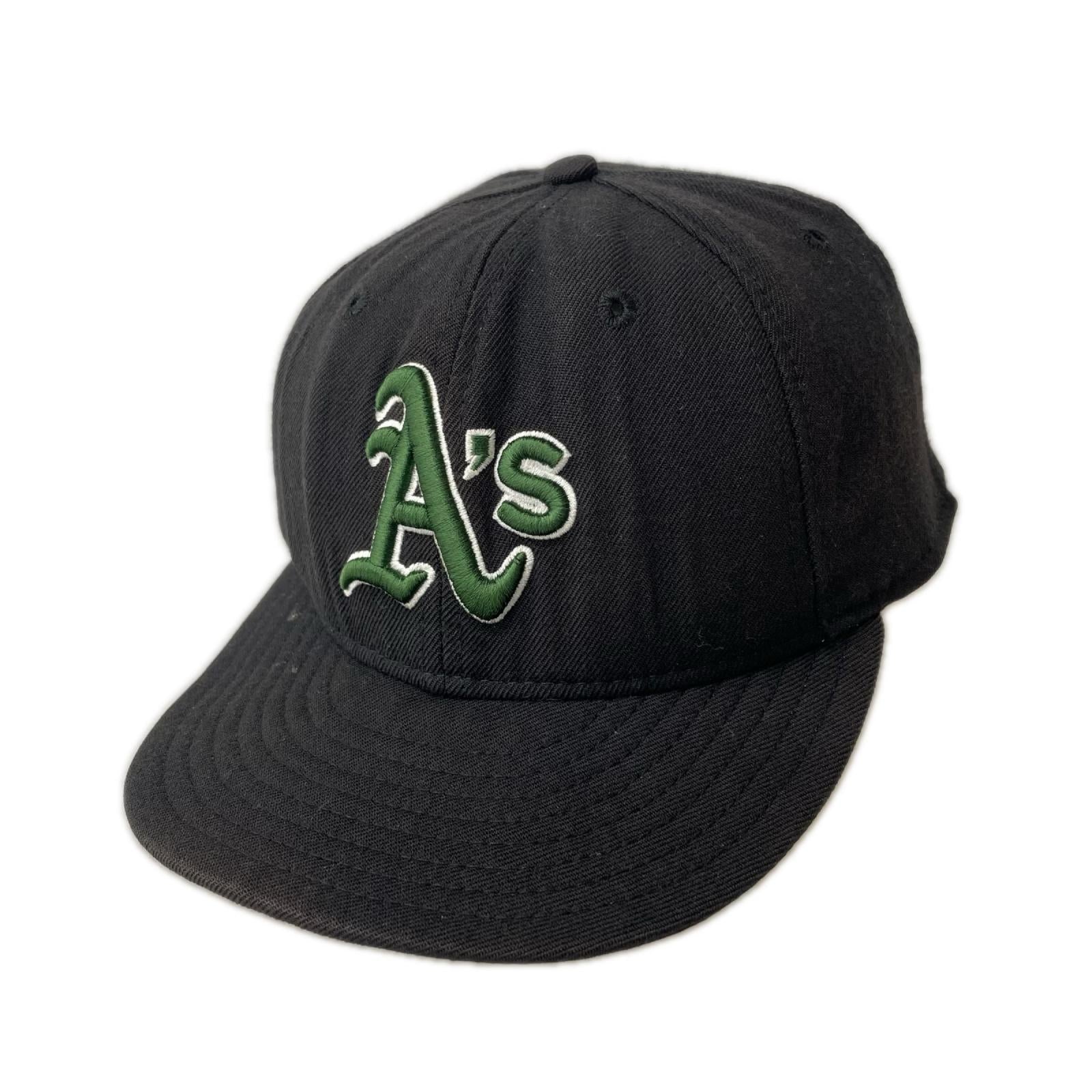 キャップ 90s A's Cap BLK USA製 ブラック