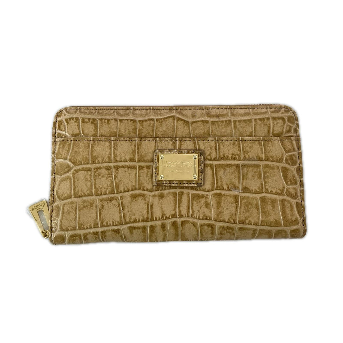 長財布 LEATHER JEWELS ｸﾛｺ型押し ﾍﾞｰｼﾞｭ ベージュ