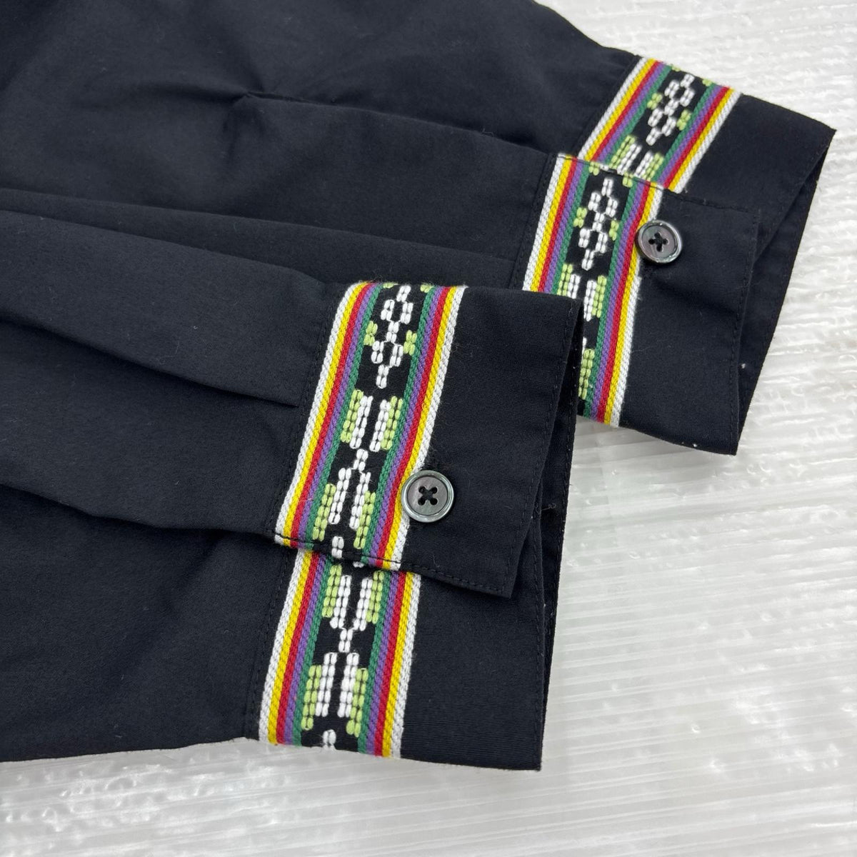長袖シャツ TC CUBA LS SHIRT (XL) ブラック
