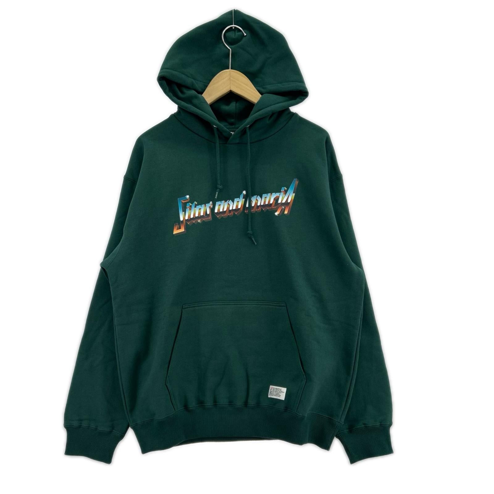 パーカー METAL HOODIE GRN M M グリーン