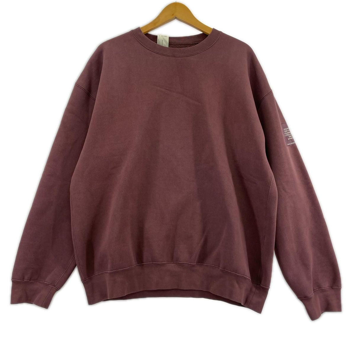 スウェット CREWNECK SWEATSHIRT (38) 38 ワインレッド