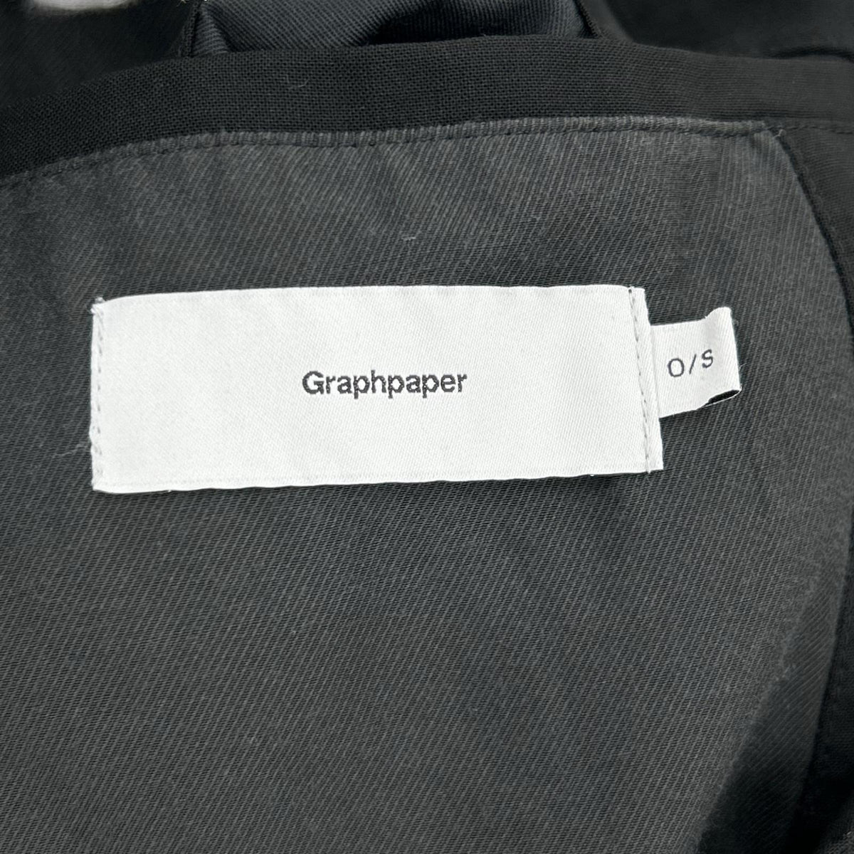 テーラードジャケット Deep Black Wool Jacket (S) S ブラック