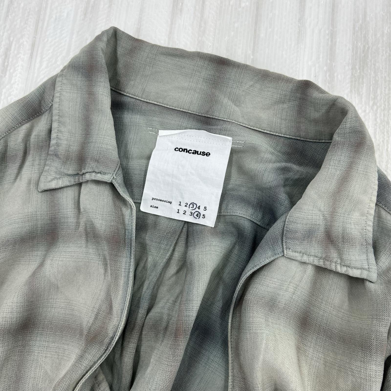 長袖シャツ concause skipper shirts (4) 4 グレー