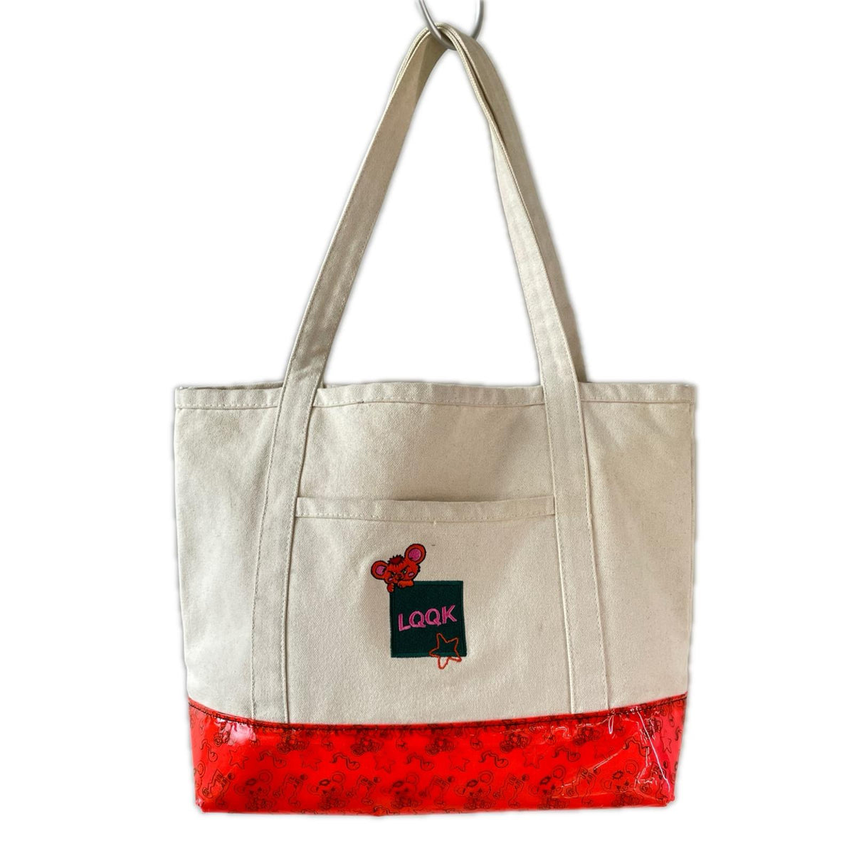 その他バッグ LQQK Studio ﾈｽﾞﾐ ﾄｰﾄ ｷｬﾝﾊﾞｽ