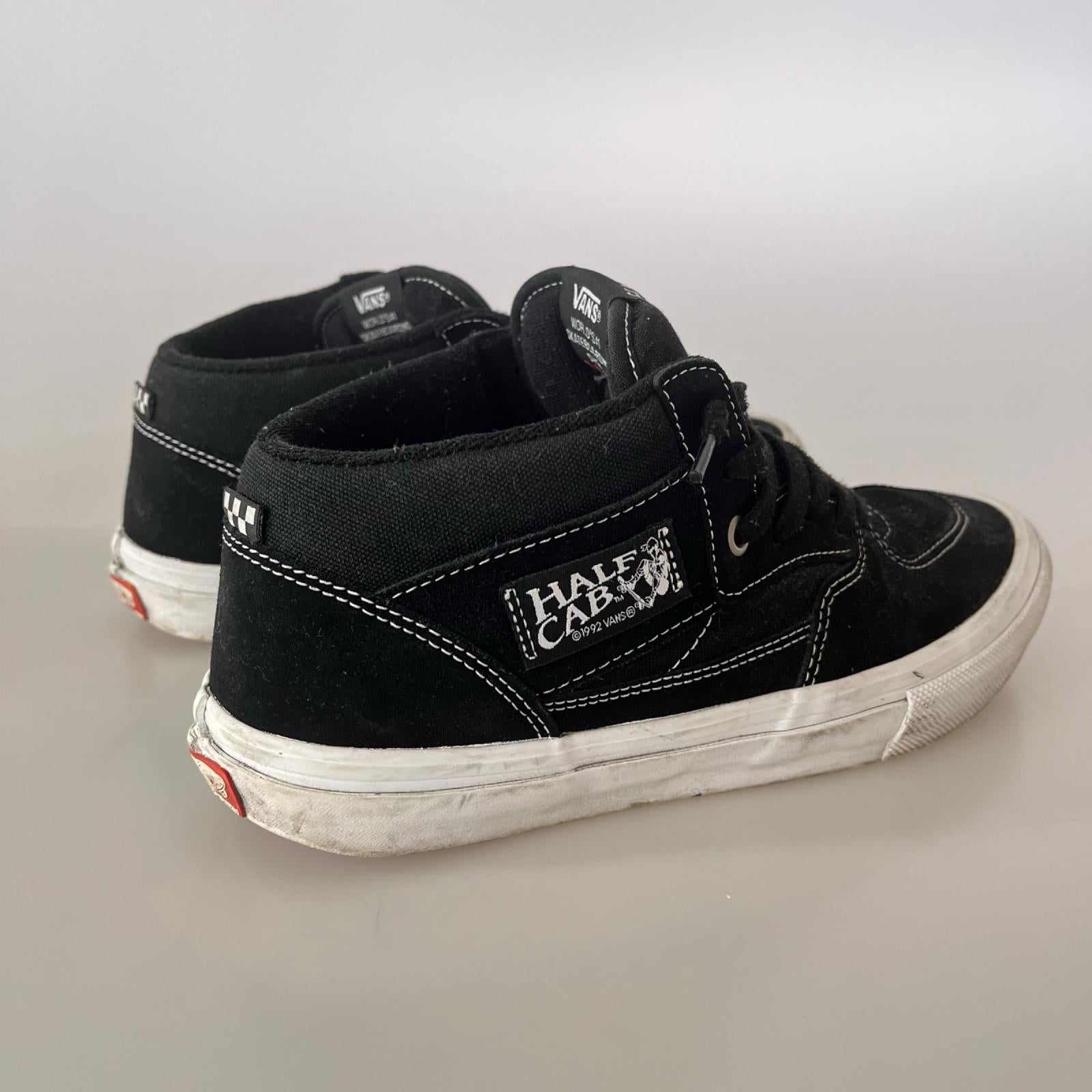 スニーカー VANS HALF CAB POP CUSH 500714 黒 (26.5) 26.5cm (US8 1/2 UK8 EU43) ブラック