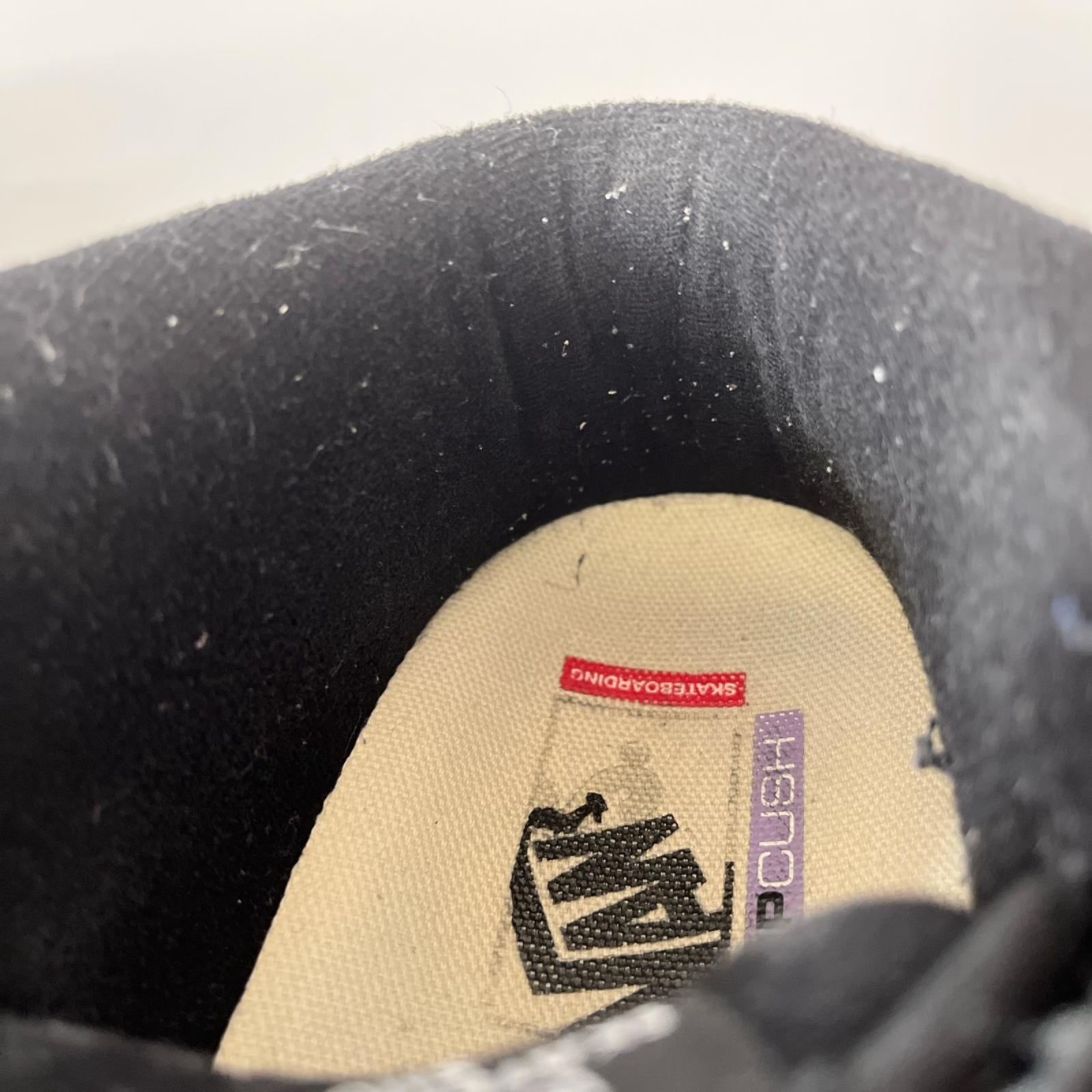 スニーカー VANS HALF CAB POP CUSH 500714 黒 (26.5) 26.5cm (US8 1/2 UK8 EU43) ブラック