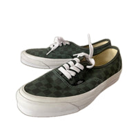 スニーカー VANS OG authentic 507452 緑 (26.5) 26.5cm (US8 1/2 UK8 EU43) グリーン