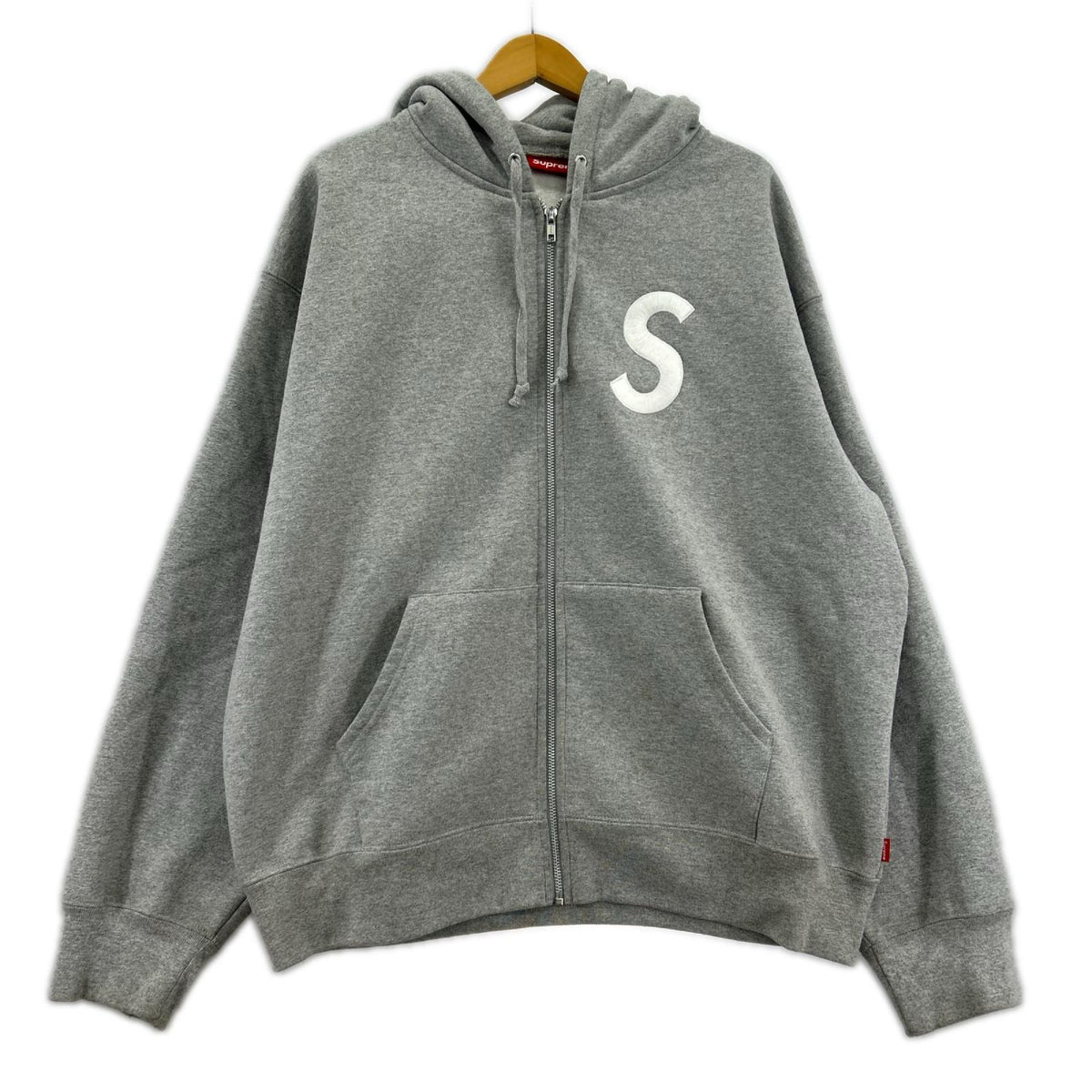 パーカー s logo zip up hooded ｸﾞﾚｰ (L) L グレー
