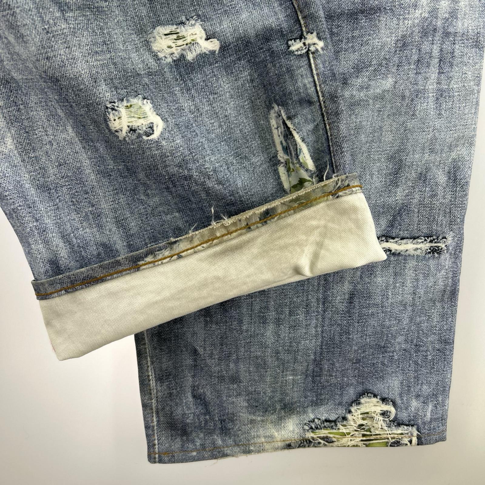 デニムパンツ FN-UX-TROU000058 S マルチカラー