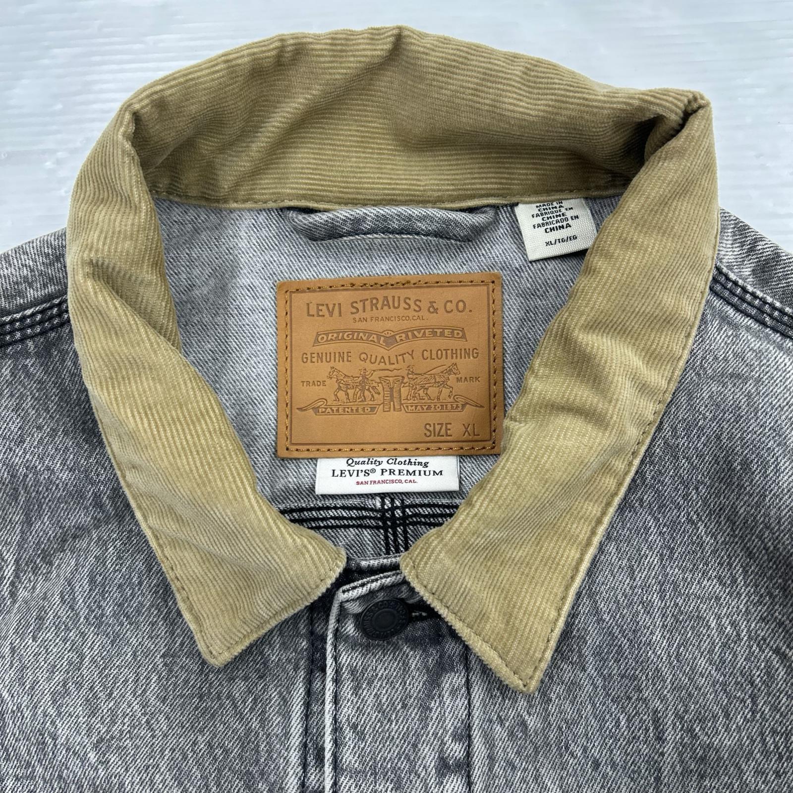 ジャケット PREMIUM 袖ｺｰﾃﾞｭﾛｲ グレー