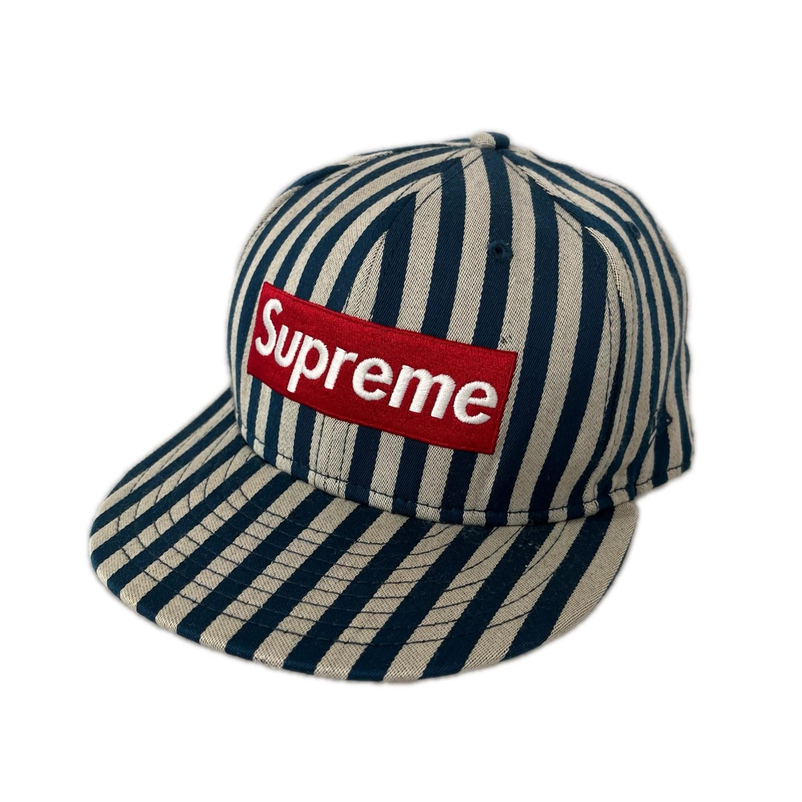 キャップ 13AW Striped Box Logo New Era Cap