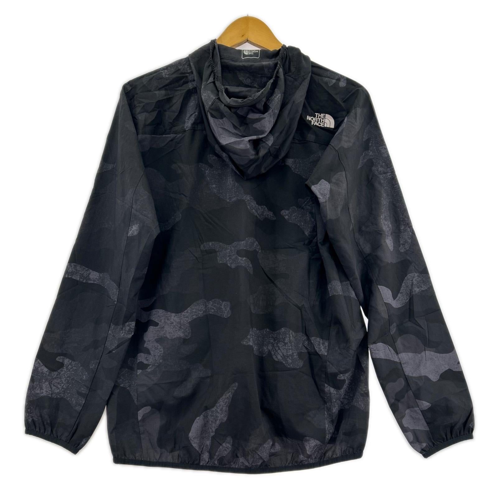 マウンテンパーカー Novelty Swallowtail Vent Hoodie S S ブラック