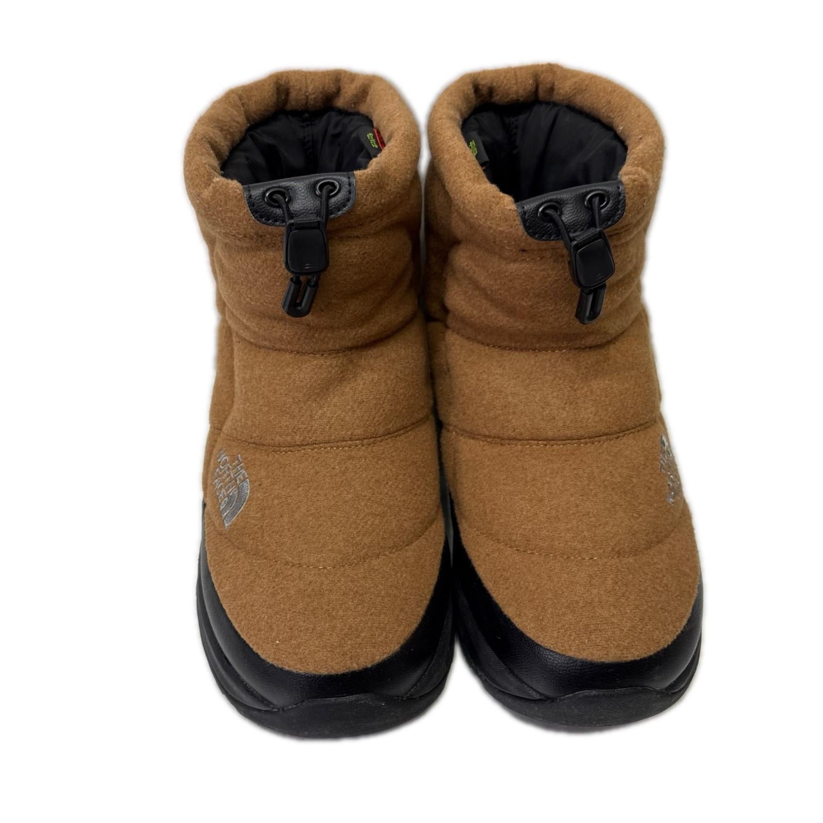 ブーツ Nuptse Bootie Wool V Short 25cm (US7 UK6 1/2 EU40) ブラウン