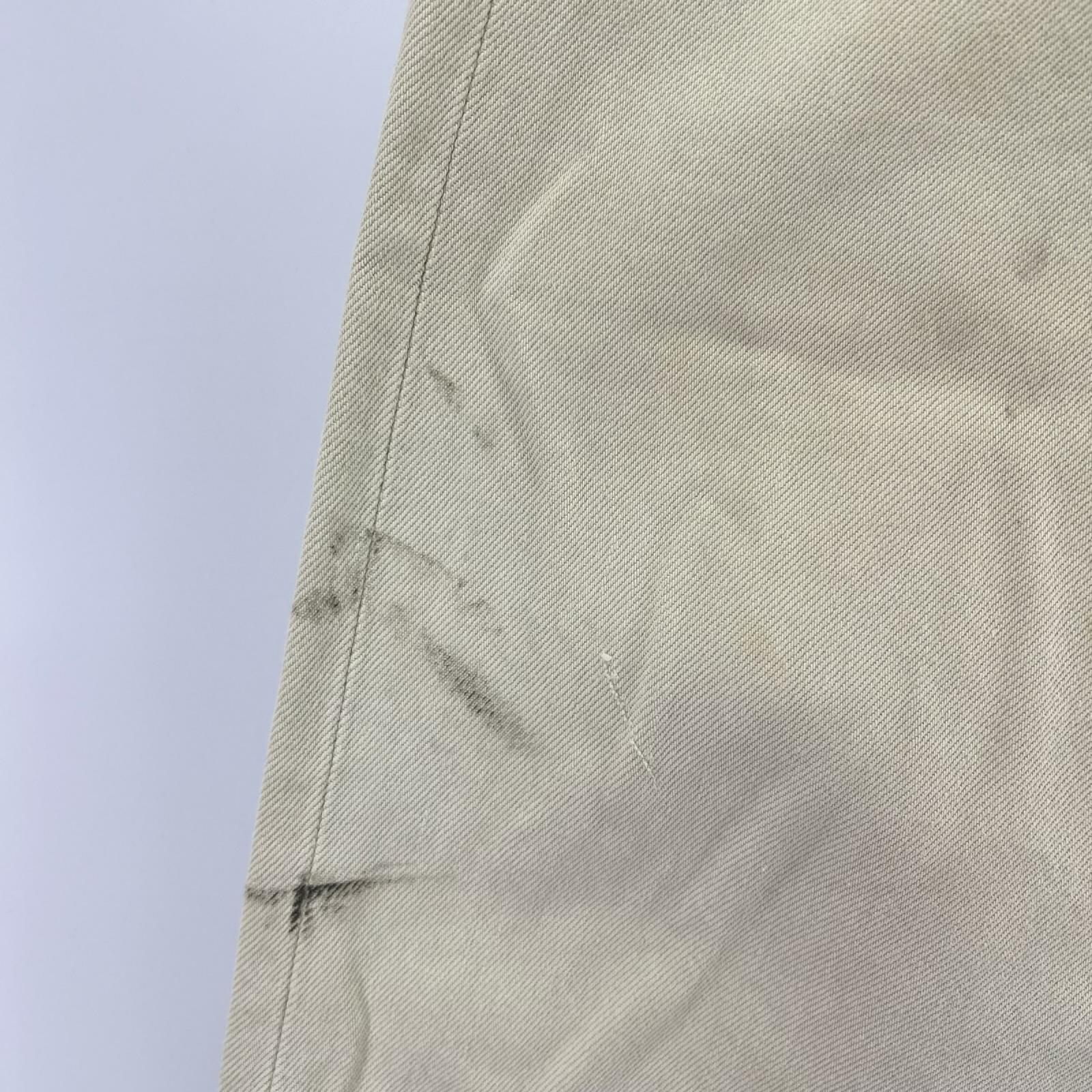 デニムパンツ 90S 501 ﾎﾞﾀﾝ裏刻印299 ﾕｰﾛ ﾍﾞｰｼﾞｭ (34) ベージュ