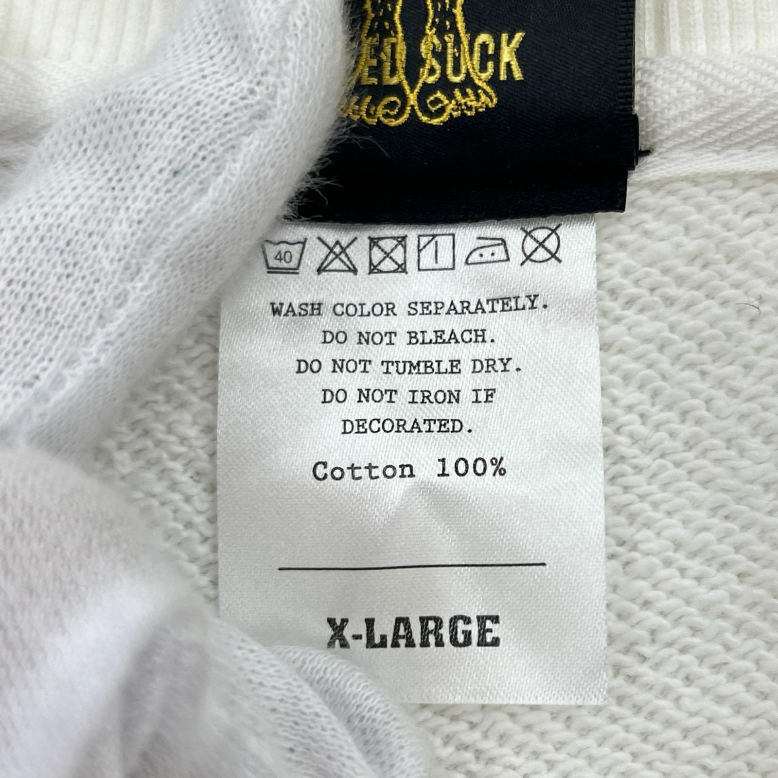 スウェット SURF SKATE CAMP 白 (XL) ホワイト