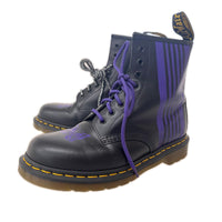 ブーツ 60周年 1460 Special 8 Holes Stripe Boots 8ホールブーツ （UK7） ブラック