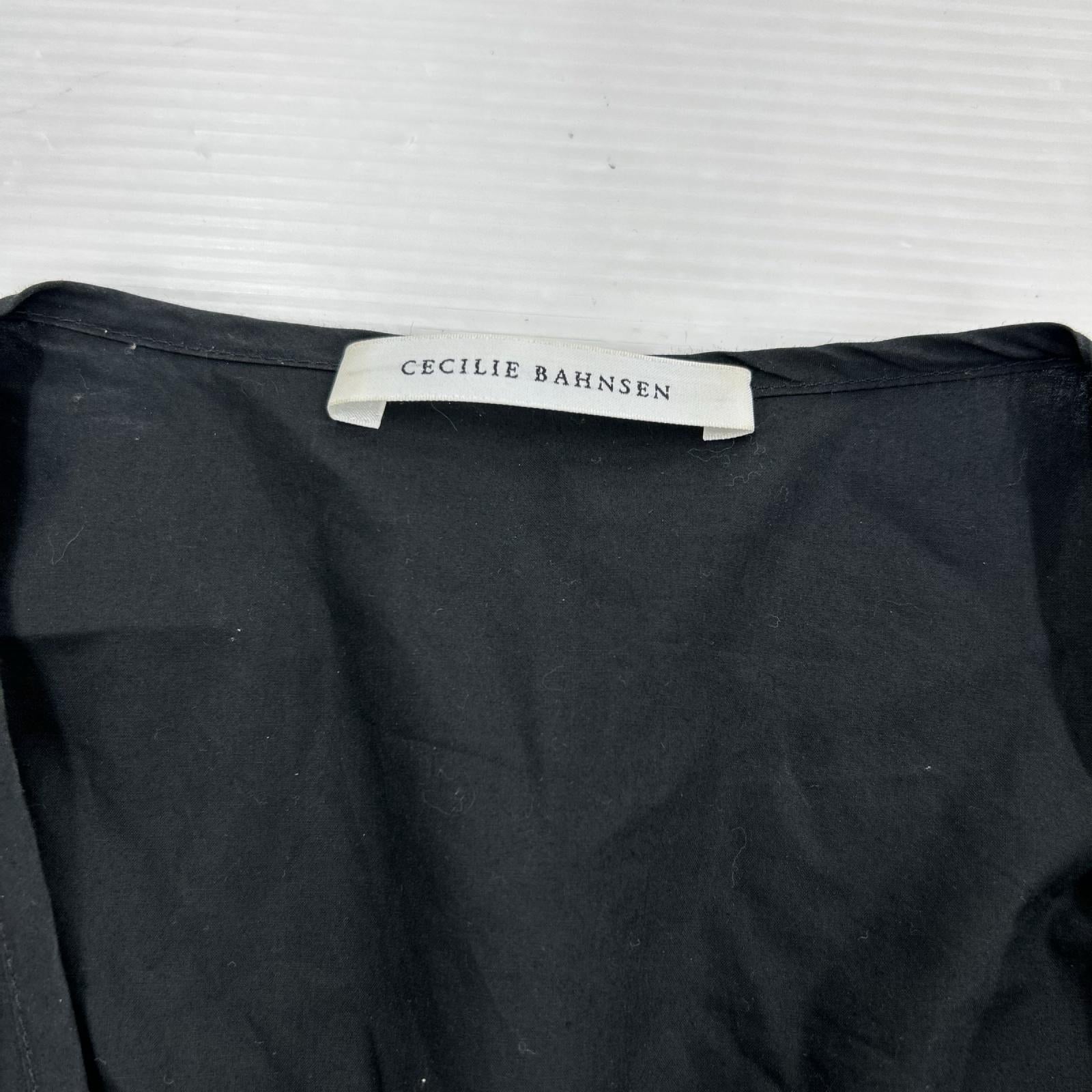 ワンピース CECILIE BAHNSEN ティアード 黒 ブラック