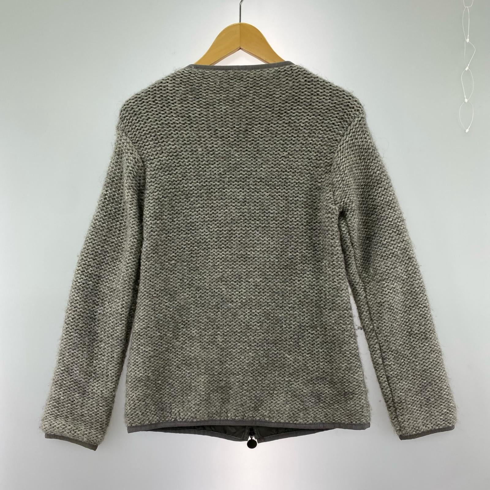 ジャケット MAGLIONE TRICOT ニットジャケット グレー グレー
