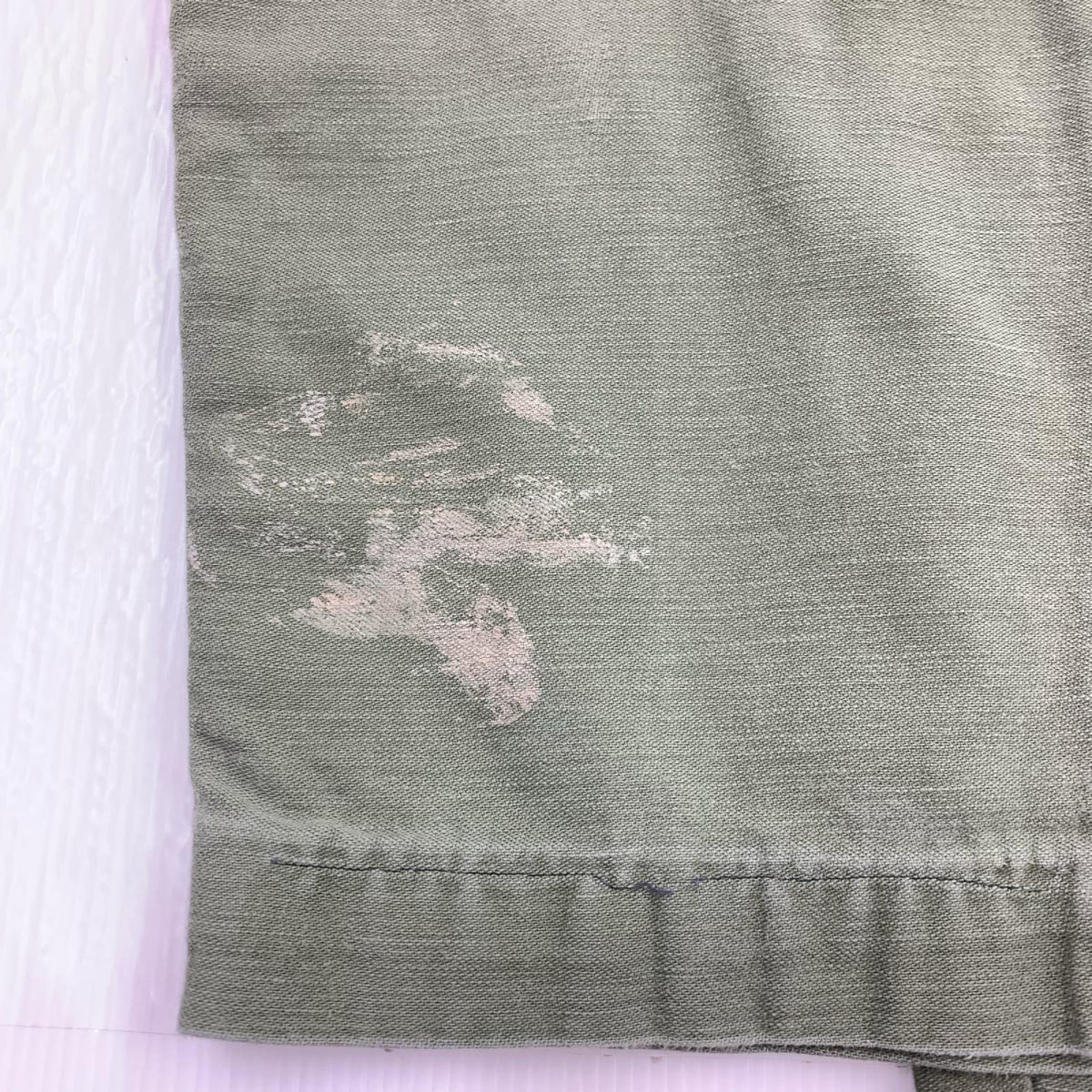 パンツ U.S.ARMY 60s OG107 ﾍﾞｲｶｰﾊﾟﾝﾂ (W34L35表記)