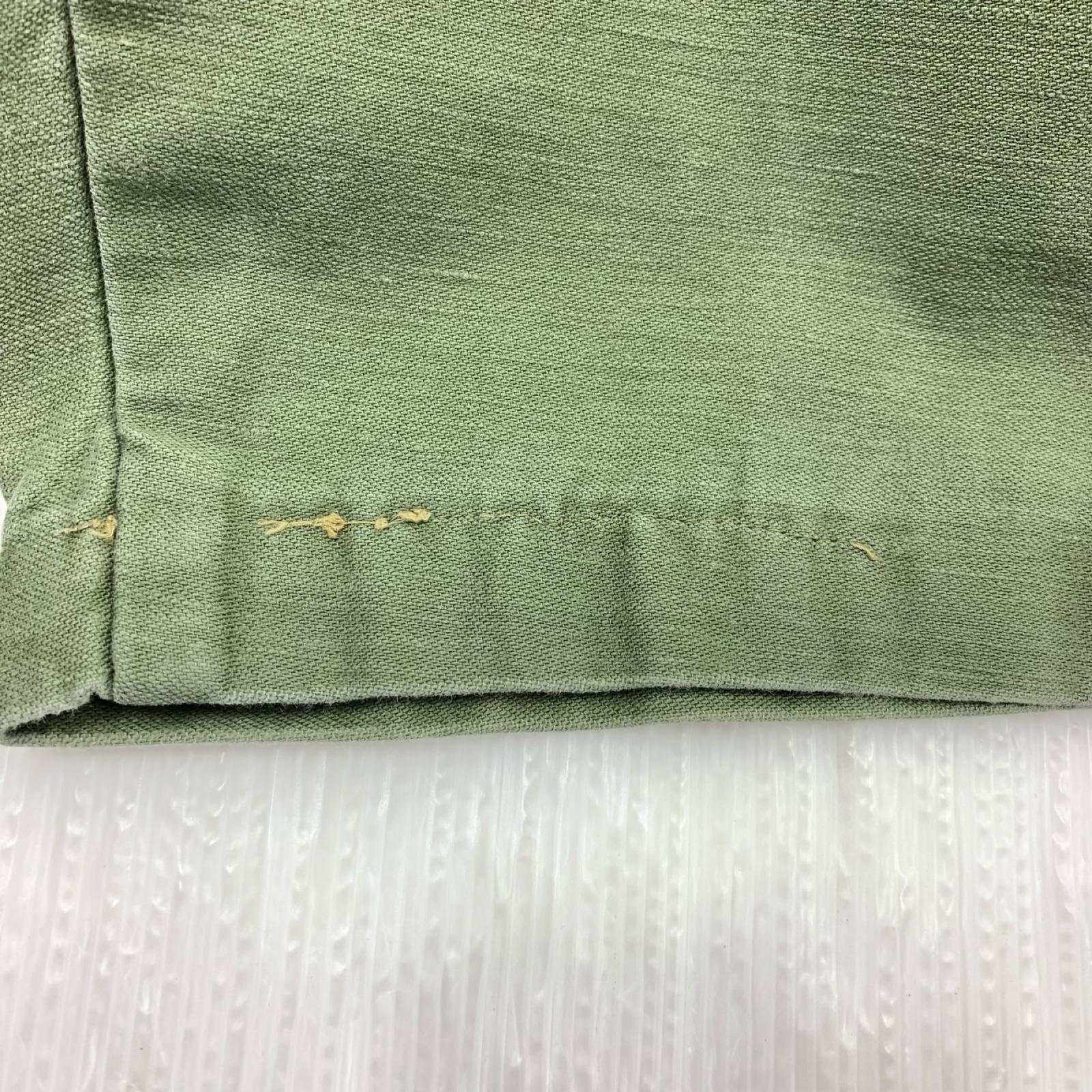 パンツ U.S.ARMY 60s OG107 ﾍﾞｲｶｰﾊﾟﾝﾂ (W34L35表記)