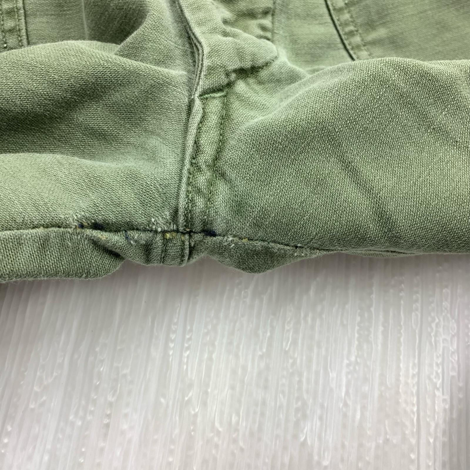 パンツ U.S.ARMY 60s OG107 ﾍﾞｲｶｰﾊﾟﾝﾂ (W34L35表記)
