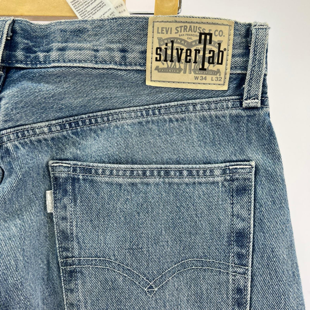 デニムパンツ PLEATED TROUSER/BLK/W29