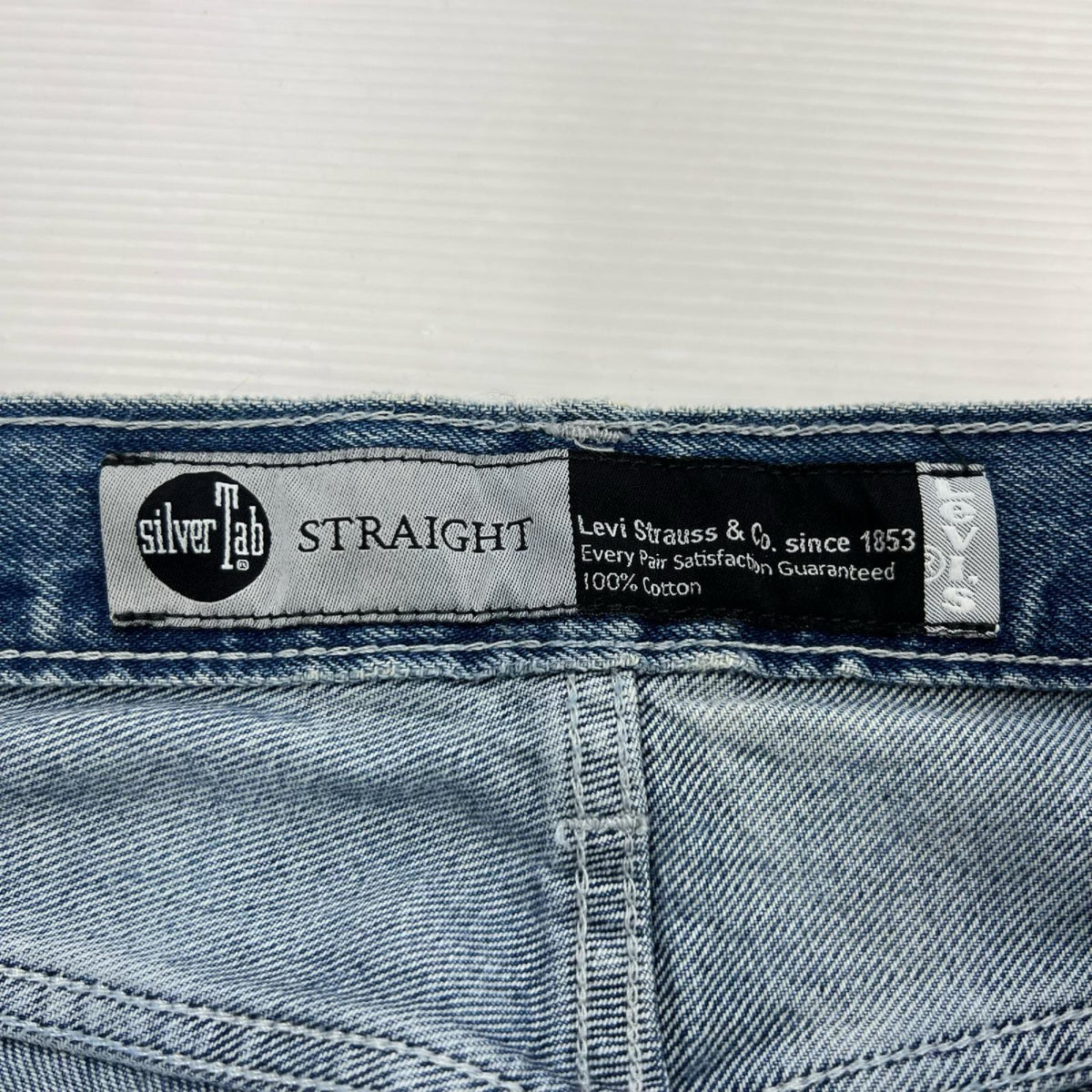 デニムパンツ PLEATED TROUSER/BLK/W29