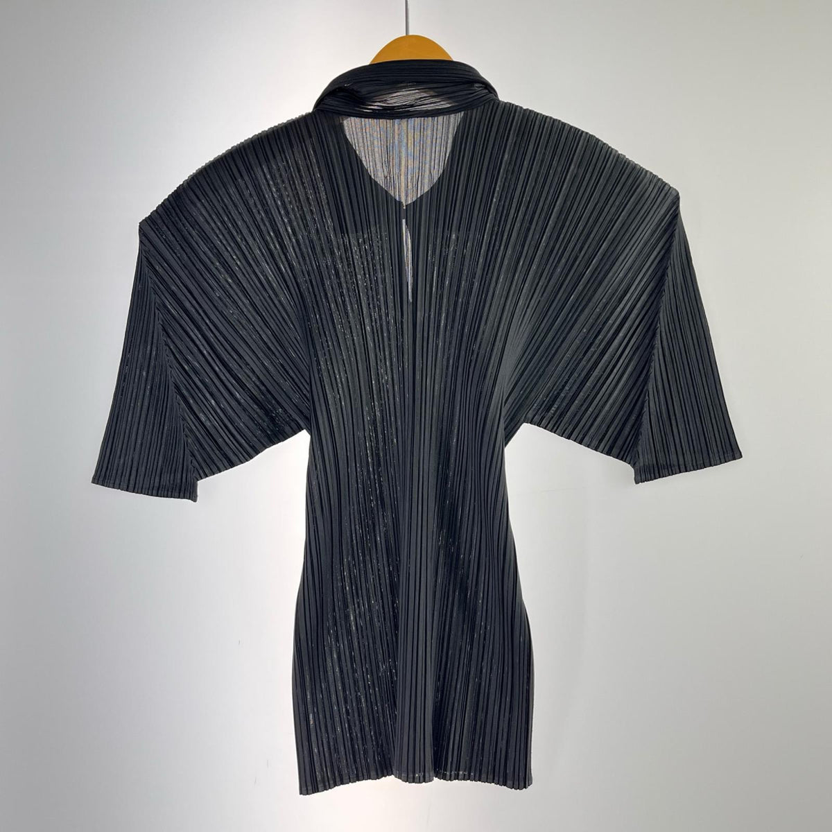 その他トップス PLEATS PLEASE 黒ブラウス ブラック