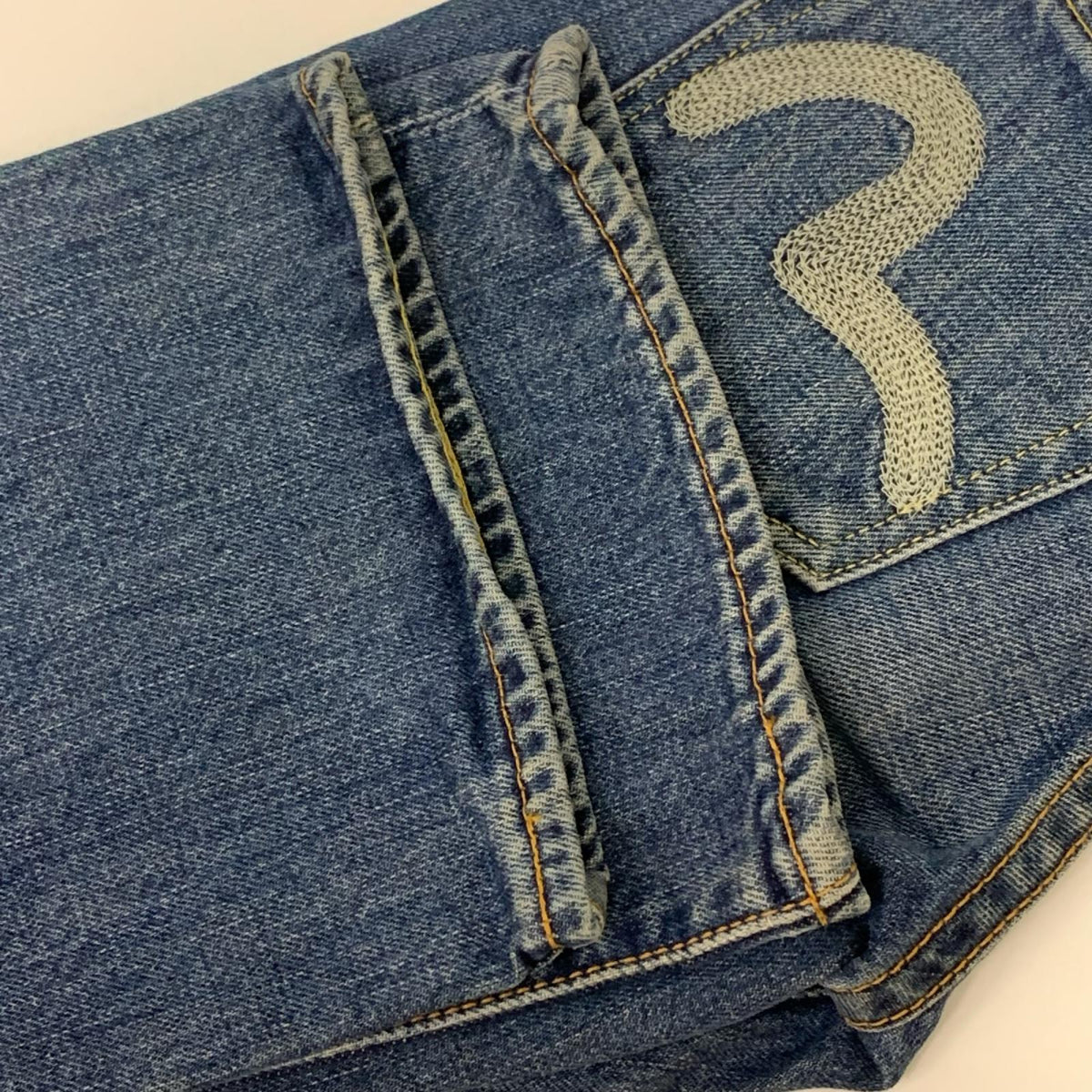 デニムパンツ EVISU donna カモメ刺繍 デニムパンツ 24×32
