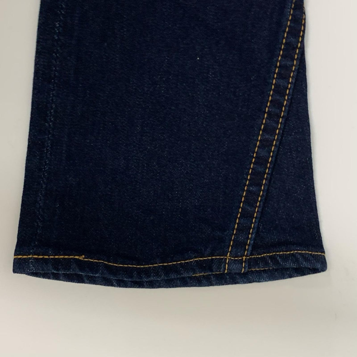 デニムパンツ EVISU donna バックジップ カモメプリント フレアデニム 24×32