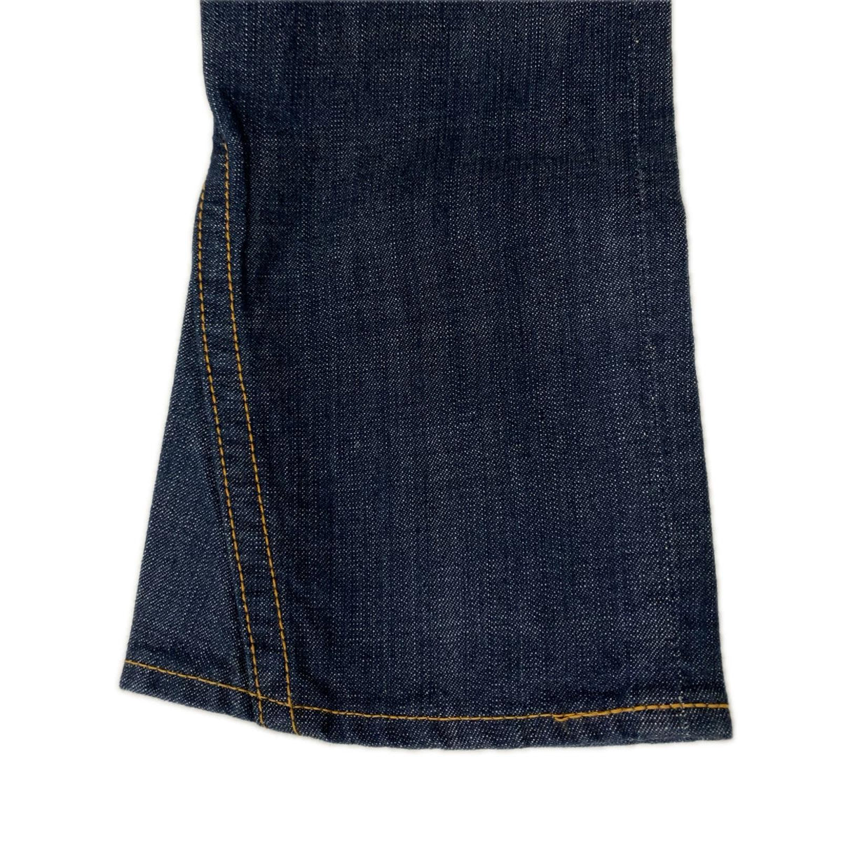 デニムパンツ EVISU donna バックジップ カモメプリント フレアデニム 25×32