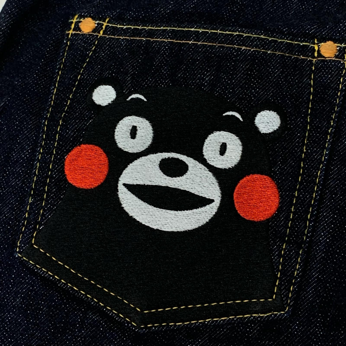 デニムパンツ EVISU ×くまもん LOT.1977 デニムパンツ W26