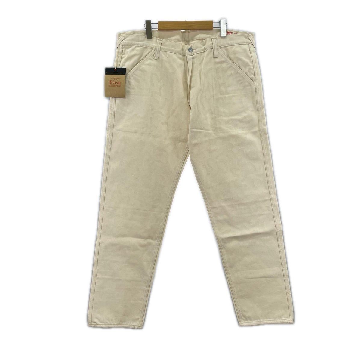 デニムパンツ EVISU LOT.5500 ｶﾓﾒﾓﾉｸﾞﾗﾑ ﾃﾞﾆﾑﾊﾟﾝﾂ W40 ｱｲﾎﾞﾘｰ