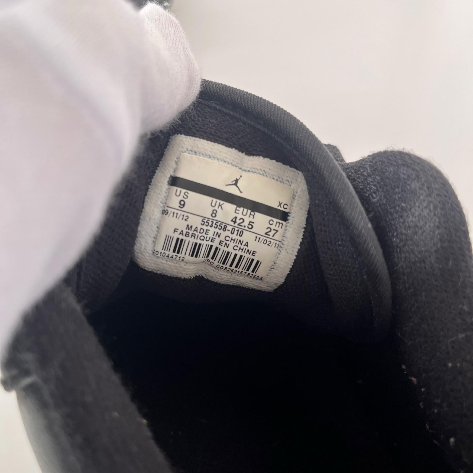 スニーカー AIR JORDAN 1 27cm 27cm (US9 UK8 1/2 EU44) ブラック