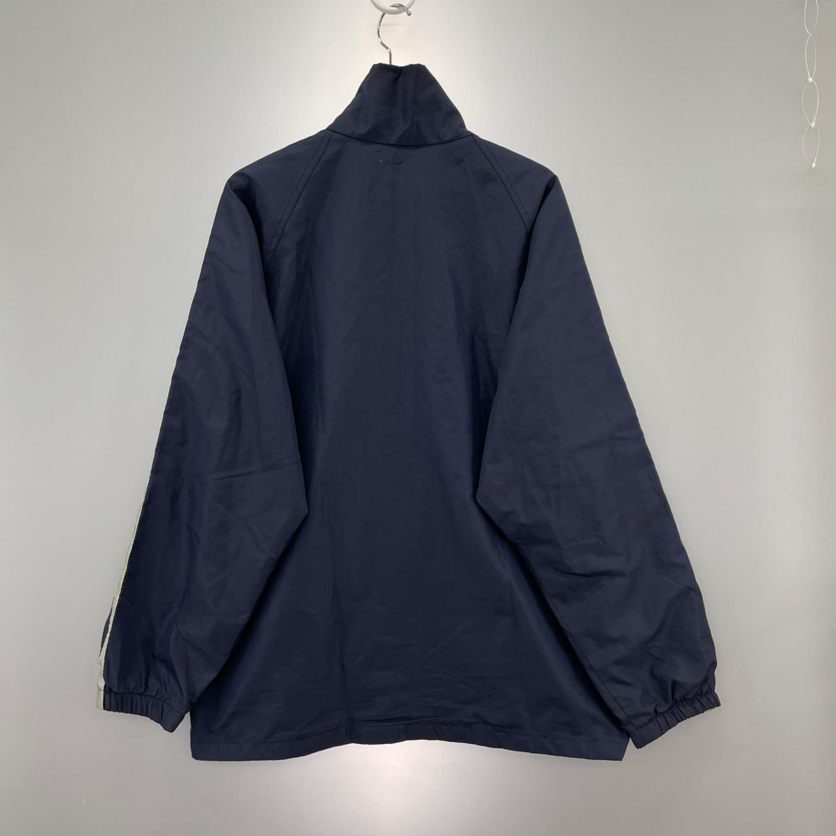 ジャケット 90s USA製 白タグ ナイロンジャケット ネイビー L L ネイビー