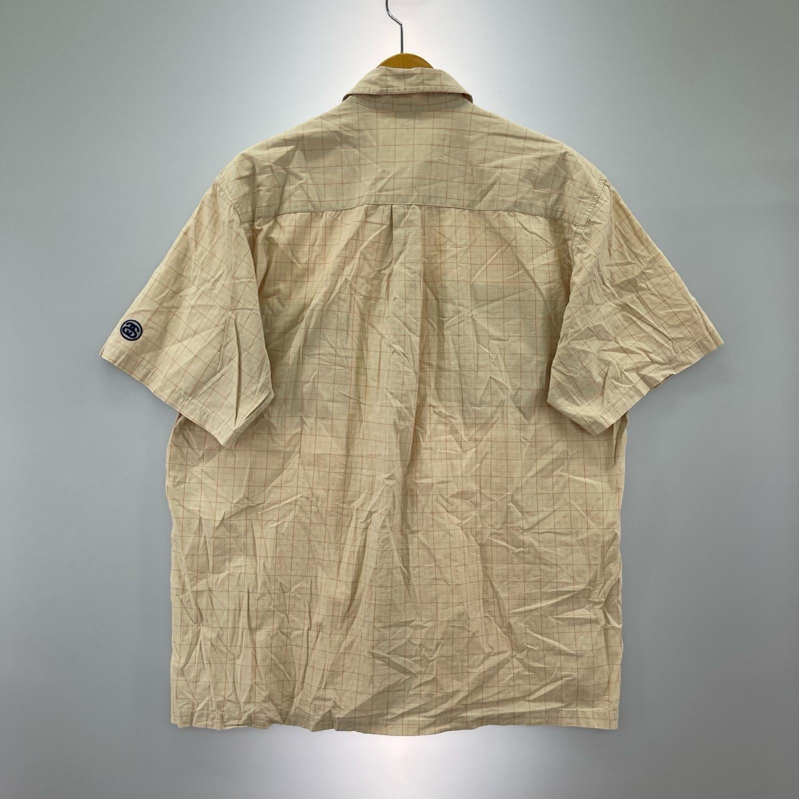 半袖シャツ チェックシャツ　90ｓ L