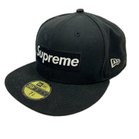 キャップ ×NEW ERA Box Logo World Famous 黒 ブラック