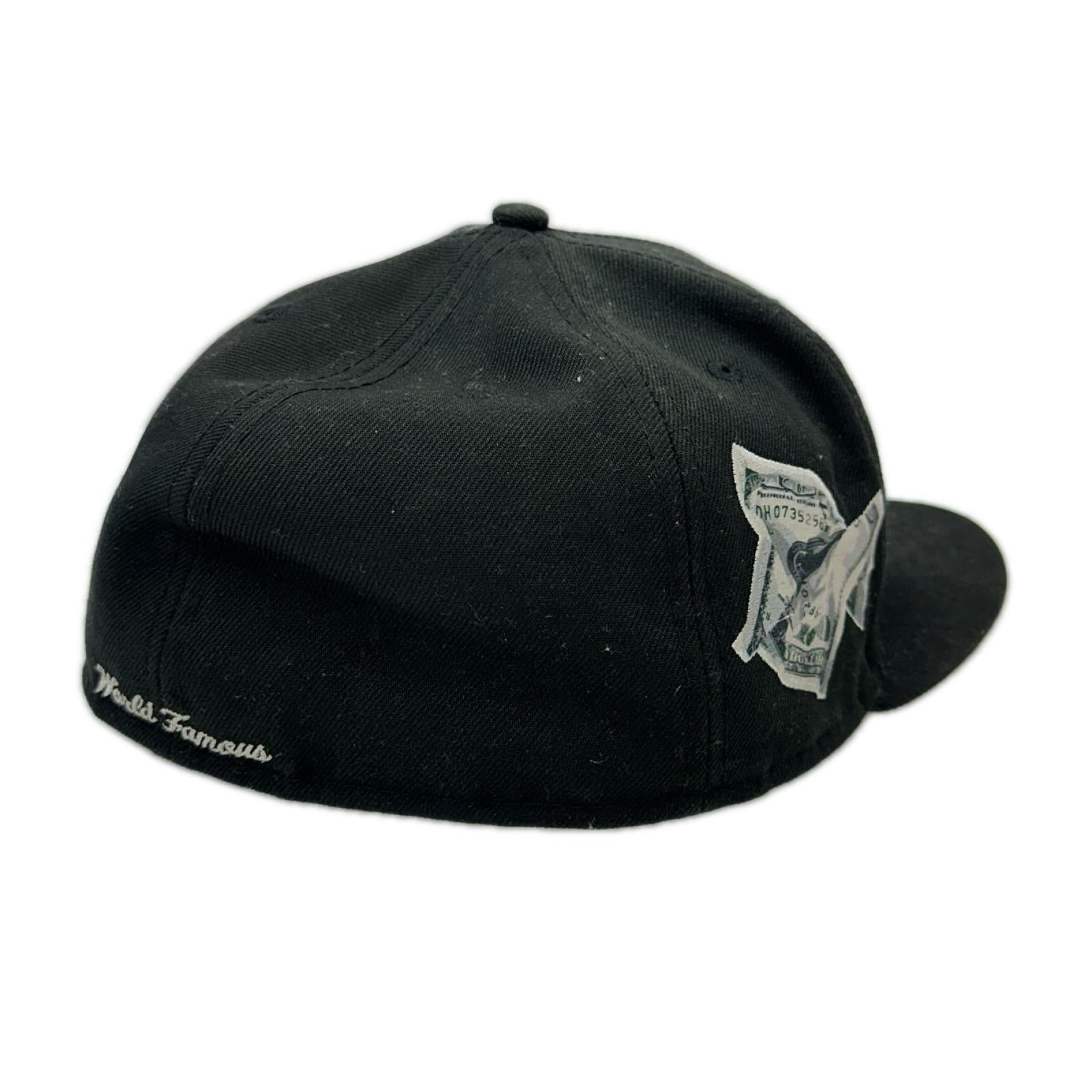 キャップ ×NEW ERA Box Logo World Famous 黒 ブラック