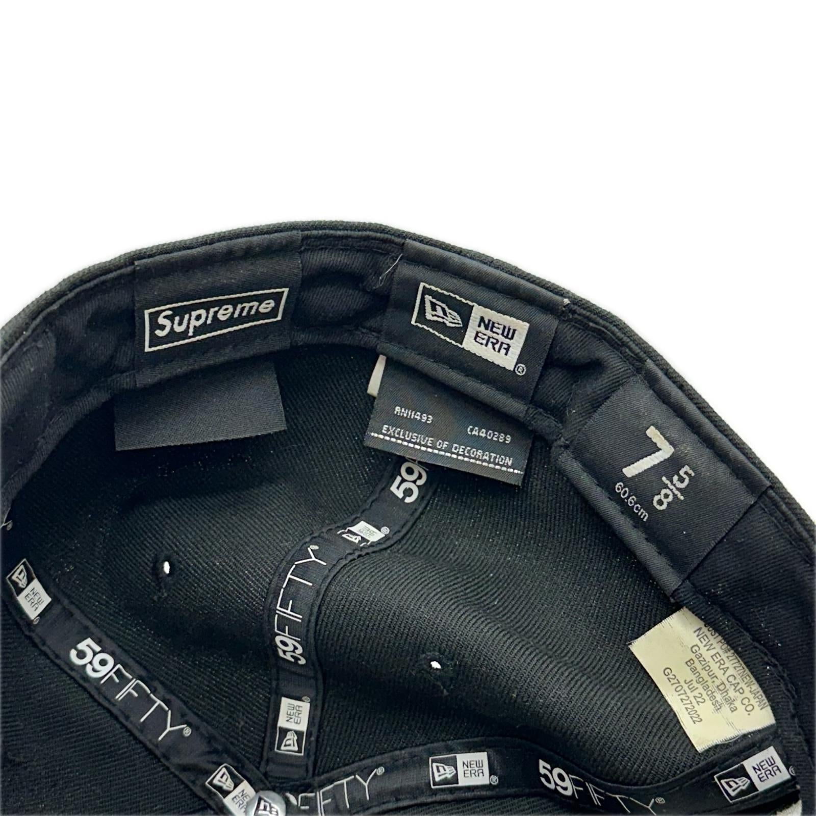キャップ ×NEW ERA Box Logo World Famous 黒 ブラック