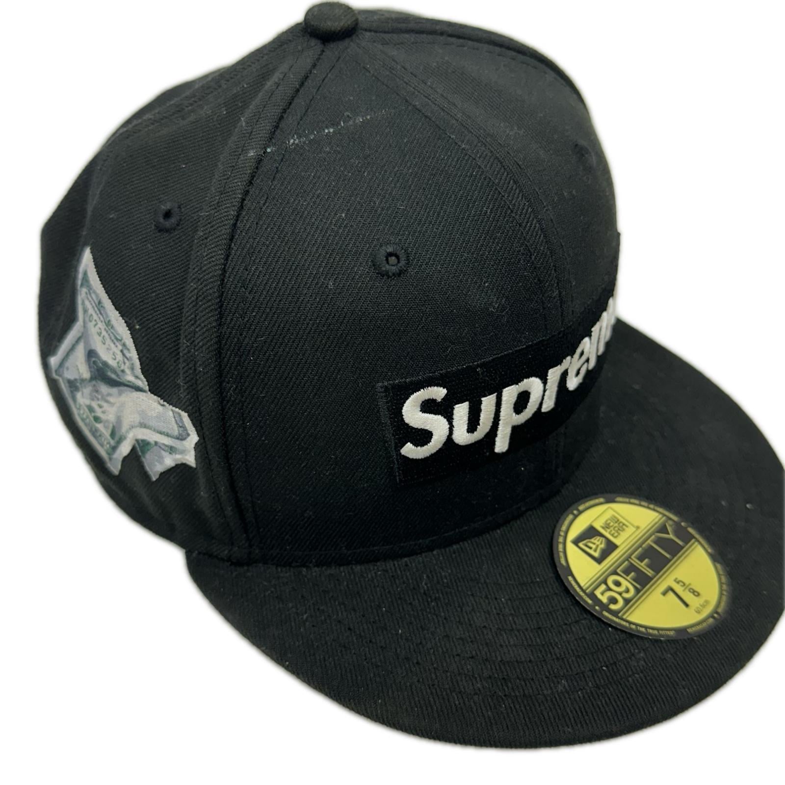 キャップ ×NEW ERA Box Logo World Famous 黒 ブラック