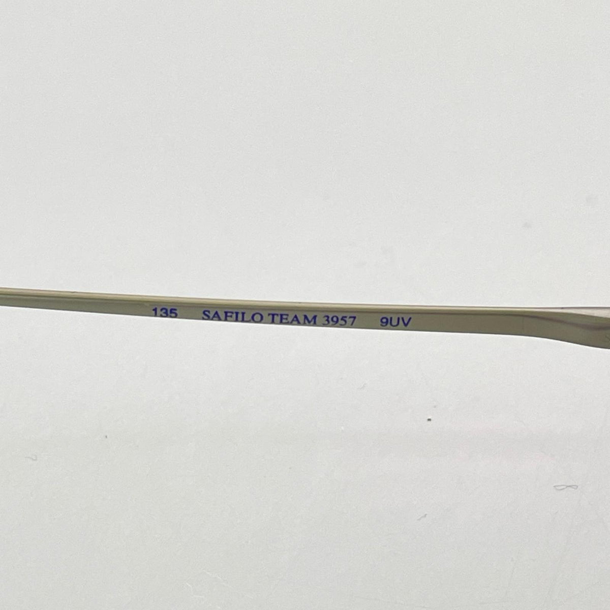 その他アクセサリー 80s頃 SAFILO TEAM 3957 ｵｰﾊﾞﾙ 総柄ﾘﾑ 眼鏡
