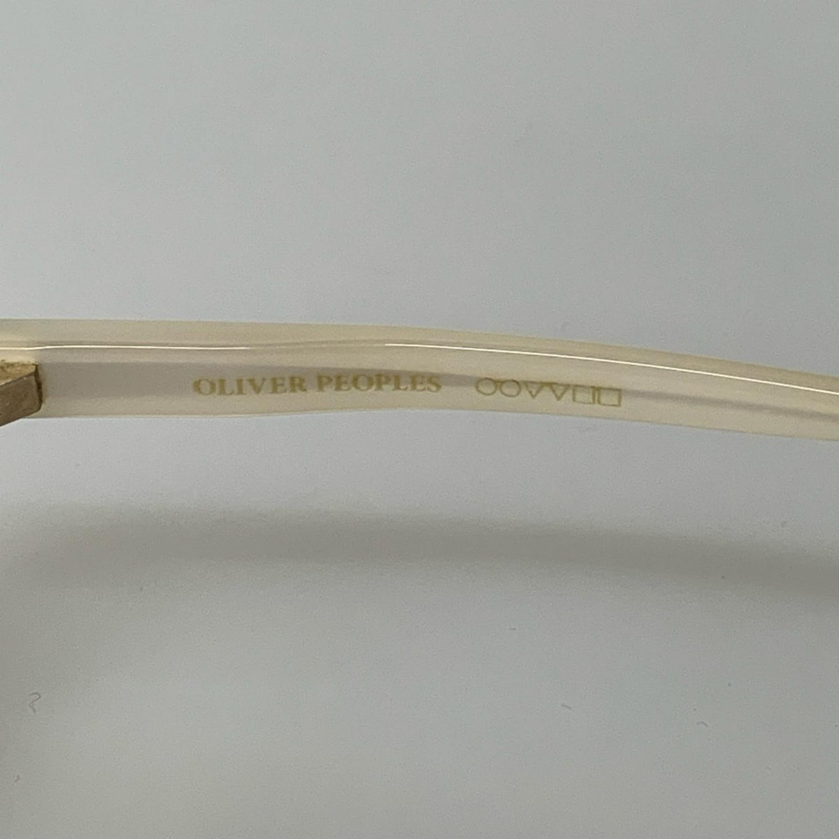 その他アクセサリー OLIVER PEOPLES Adina ﾃﾝﾌﾟﾙｶﾗｰ切替 ﾌｫｯｸｽ 度入り眼鏡 ブラウン