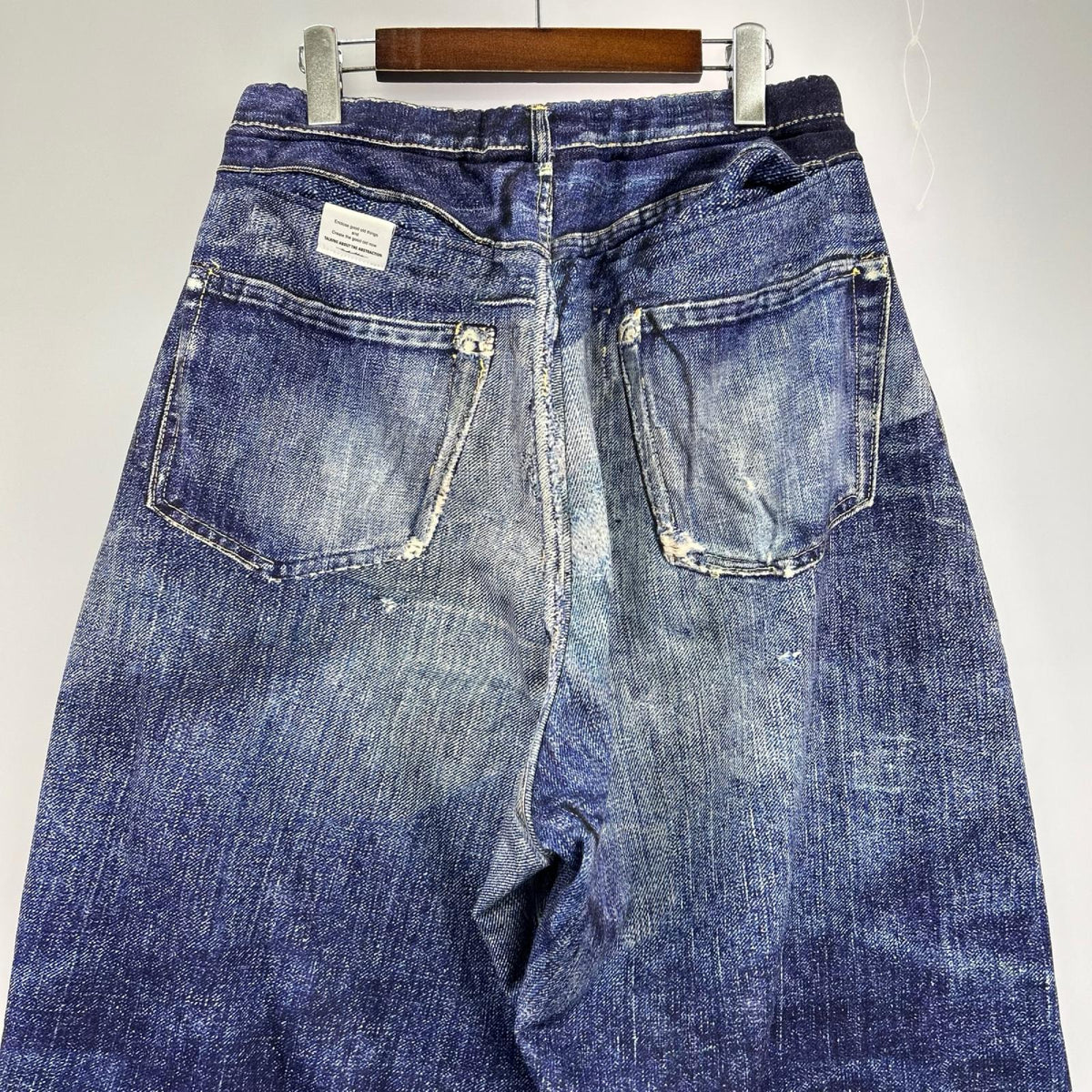 パンツ ARK PRINT WIDE PT L パープル