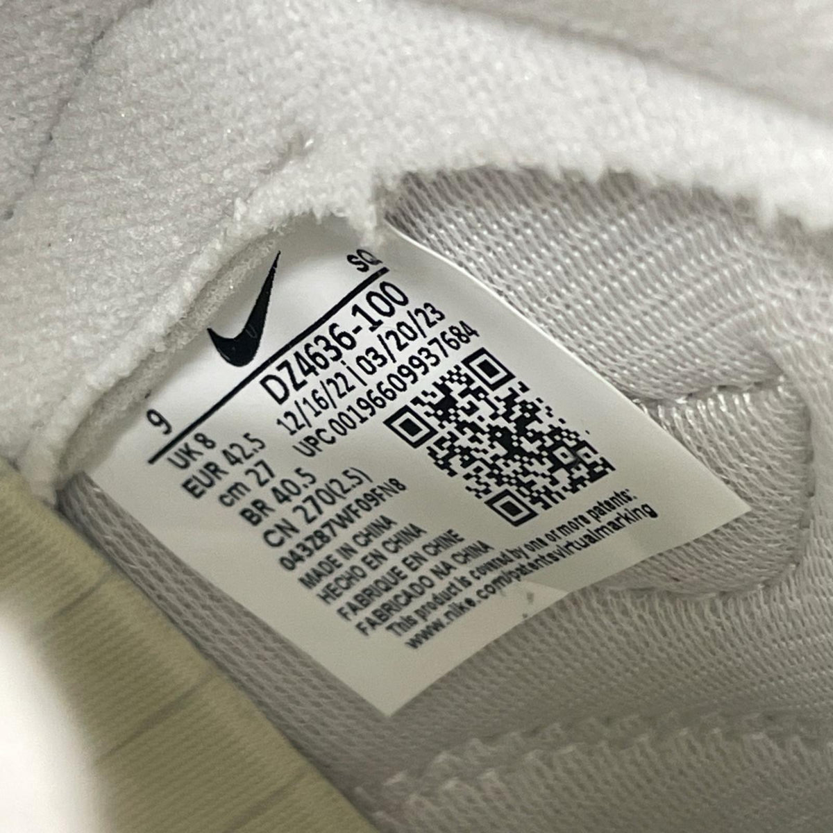 スニーカー ×Social Status Attack "Summit White" 27cm (US9 UK8 1/2 EU44) ホワイト
