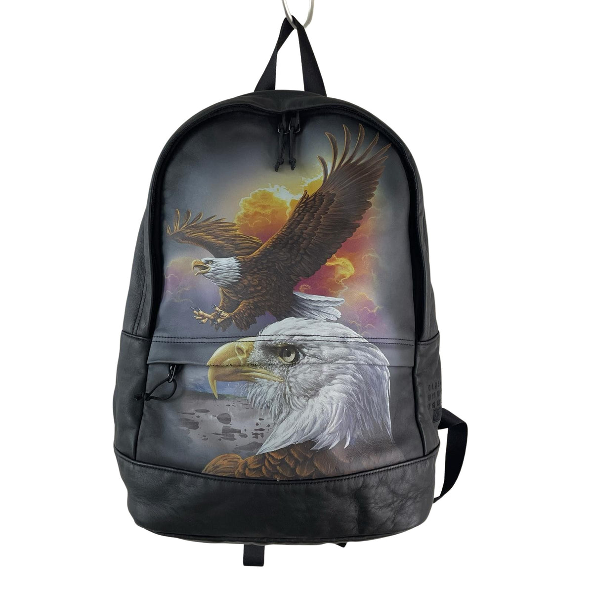 リュック・デイパック ×MM6 Eagle Leather Backpack ブラック