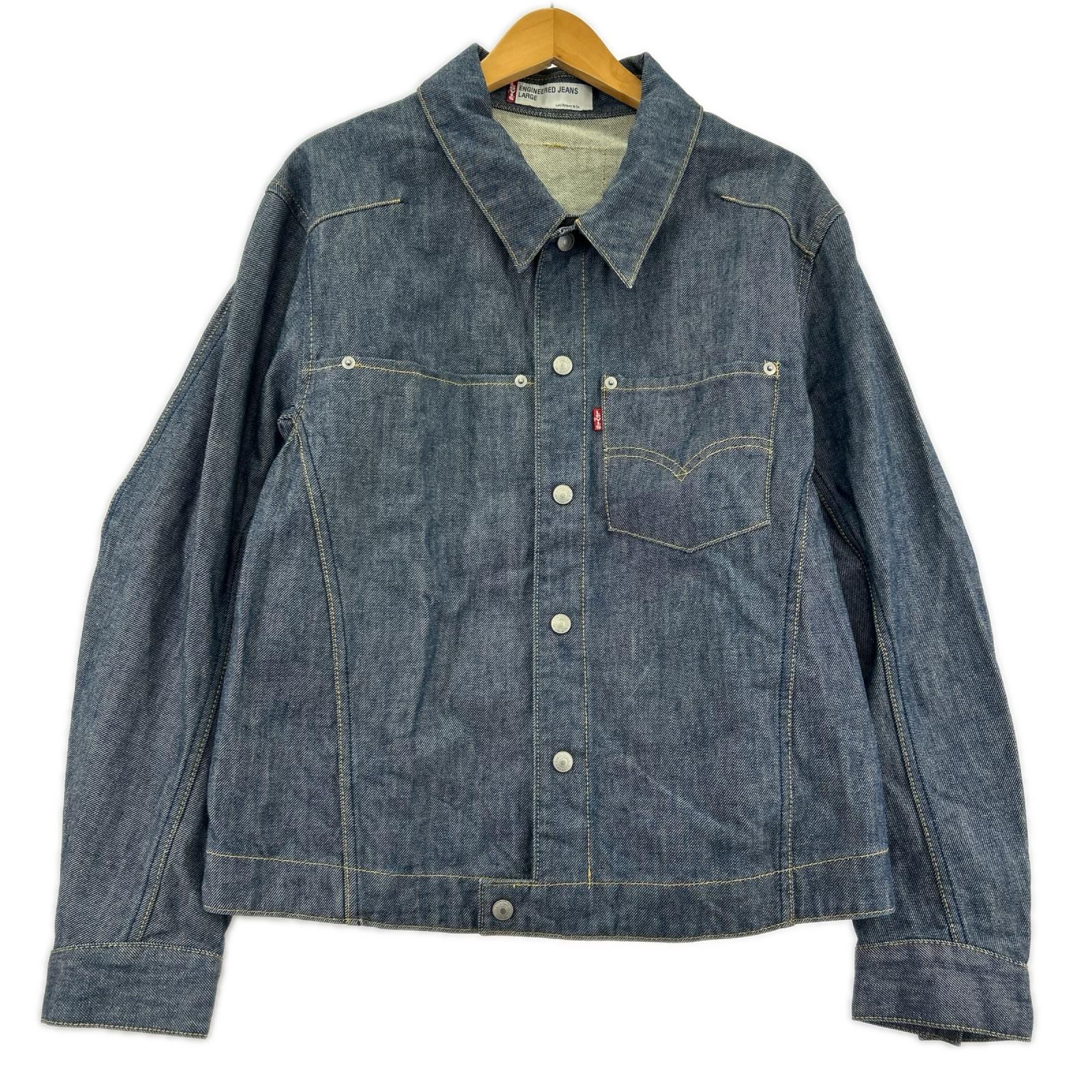 デニムジャケット ENGINEERED JEANS/Ｌ L ネイビー