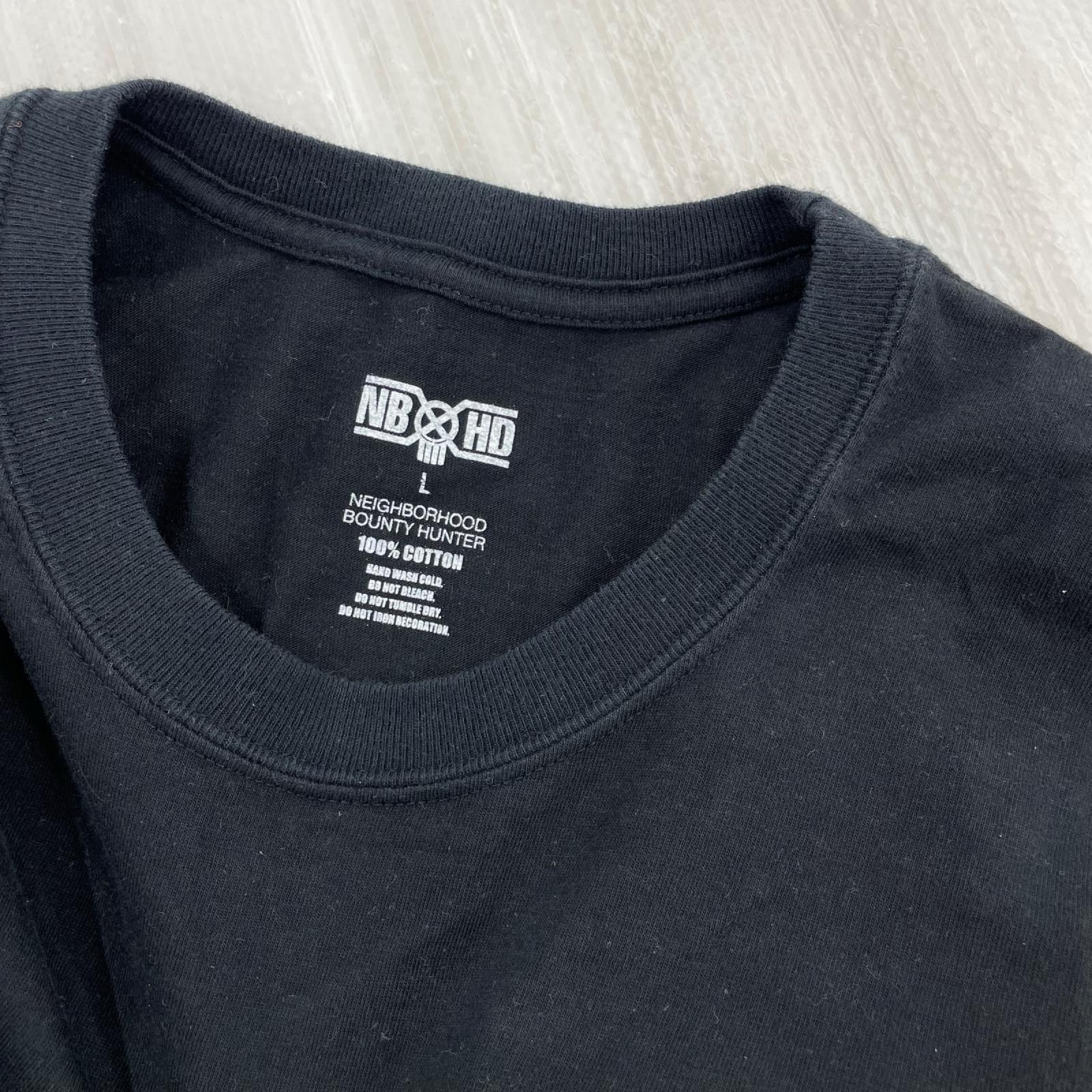 長袖Ｔシャツ ﾊﾞｯｸﾌﾟﾘﾝﾄ L ﾌﾞﾗｯｸ L ブラック