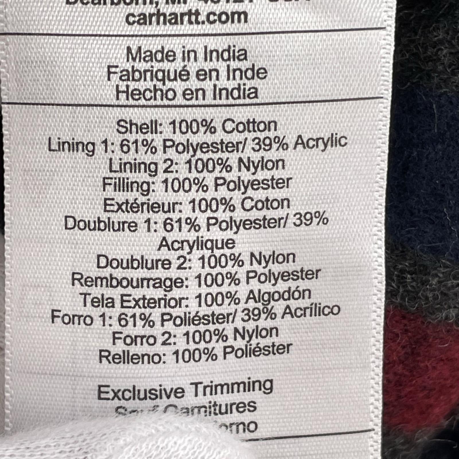 ジャケット Carhartt ﾘﾗｯｸｽﾌｨｯﾄ ﾃﾞﾄﾛｲﾄｼﾞｬｹｯﾄ S 茶 S ブラウン